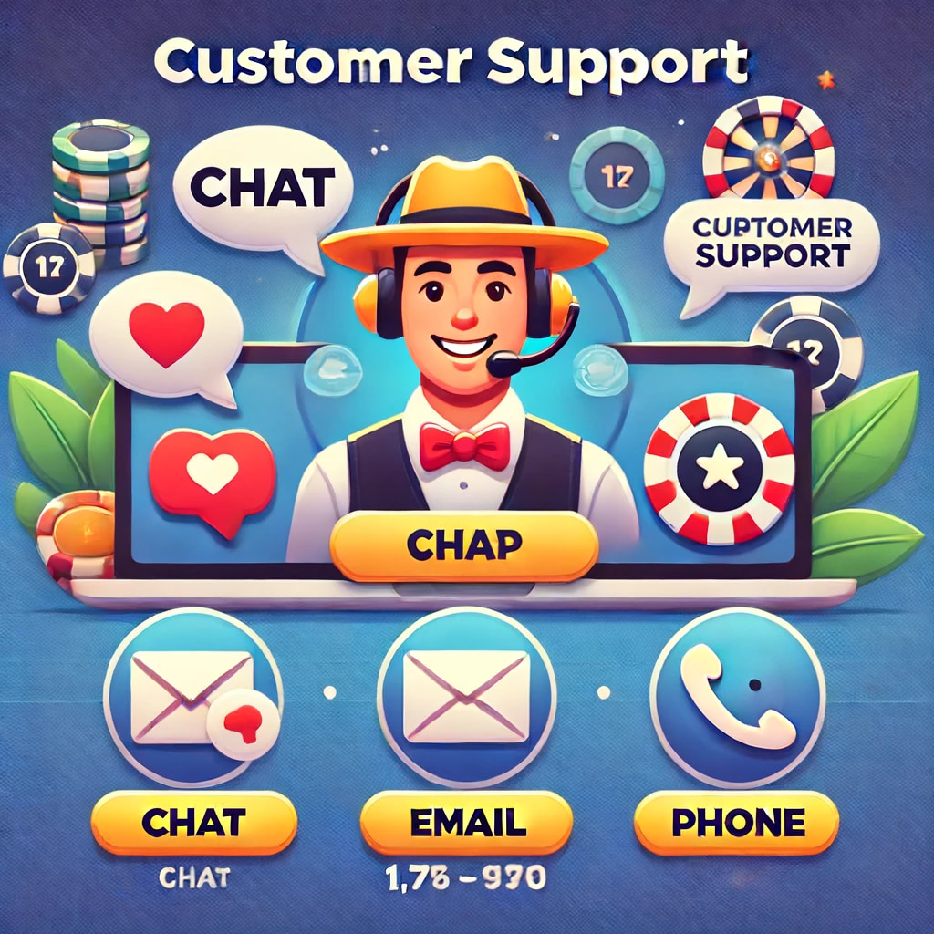 Customer support at Pinup online casino